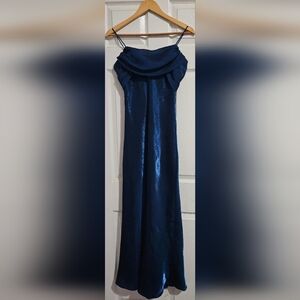 Betsy & Adam Midnight Blue Gown Pls READ!